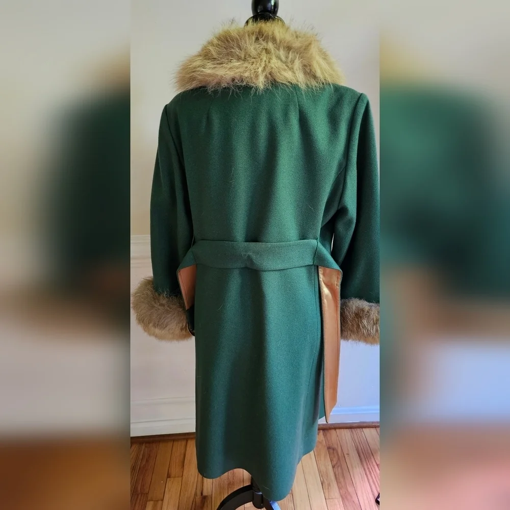 Vintage 1970s GORGEOUS Shagmoor Strawbridge & Clothier Coat - Picture 14 of 16